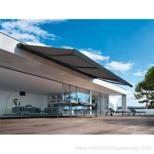 Outdoor Sunshade Automatic Retractable Side Awning